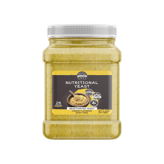 Birch & Meadow Nutritional Yeast Flakes And Red Wheat Berries Bundle, Various Sizes, Vegan, Flavorful