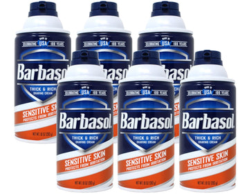 Barbasol Shave Cream For Sensitive Skin-11 Oz (Quantity Of 6) By Barbasol
