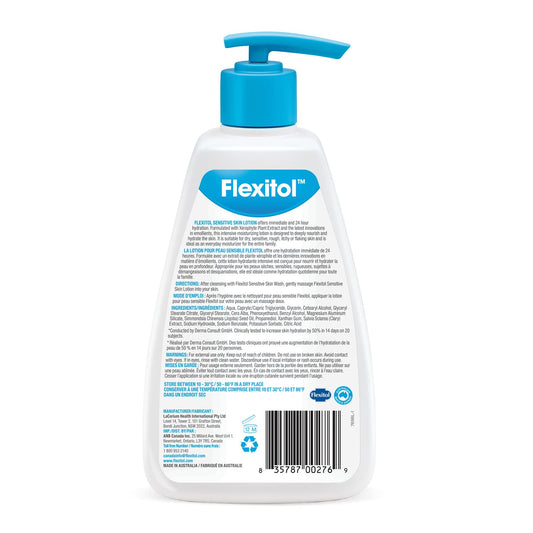 Flexitol Sensitive Skin Lotion, 250 Ml, 8.45 Oz