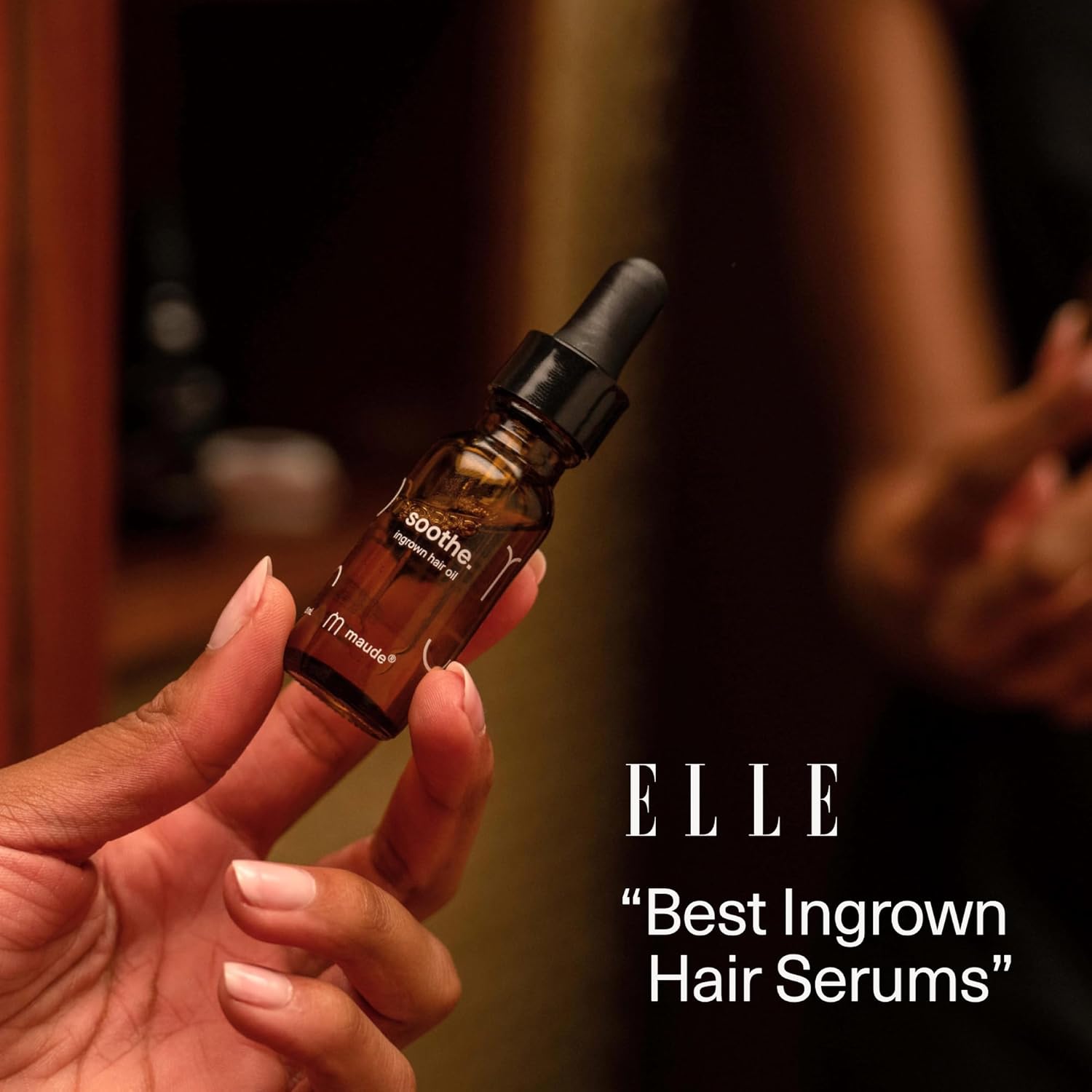 Maude Soothe - Ingrown Hair Treatment & After Shave Oil - Post Shave Skin Care For Legs, Underarms & Sensitive Areas - Safe For Sensitive Skin & Dermatologist Approved (0.5 Oz) : Beauty & Personal Care