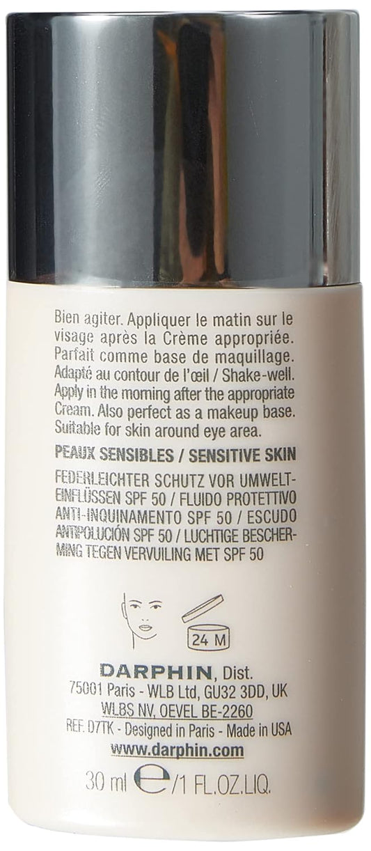 Darphin Intral Environmental Lightweight Shield Broad Spectrum Spf 50, 30 Ml, 1 Fl Oz