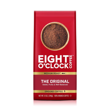 Eight O'Clock Coffee The Original, 12 Ounce (Pack Of 6) Medium Roast Ground Coffee 100% Arabica, Sweet, Fruity, Well Balanced
