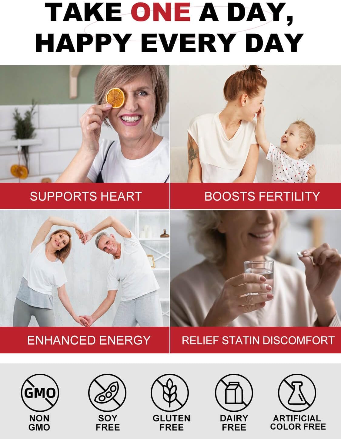 Drfoster Coq10 600 Mg Ubiquinol - Co Q 10 Supplement, Coenzyme Q10 Cq10 Fertility For Women, Heart, High Absorption With Vitamin E, Pqq, Black Pepper, Olive Oil, Coq10 400Mg Softgels, 120 Softgels : Health & Household