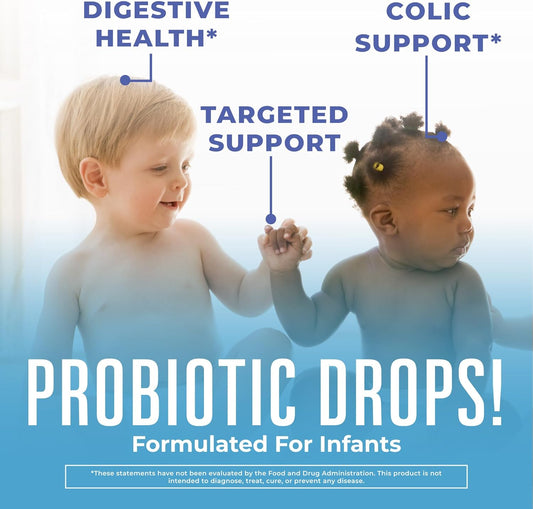 Baby Probiotic Drops By Maryruth'S | Liquid Precision Probiotics For Digestive Health | Colic Calm | Occasional Colic Baby Relief | Usda Organic | Vegan | Baby Essentials| 30 Servings