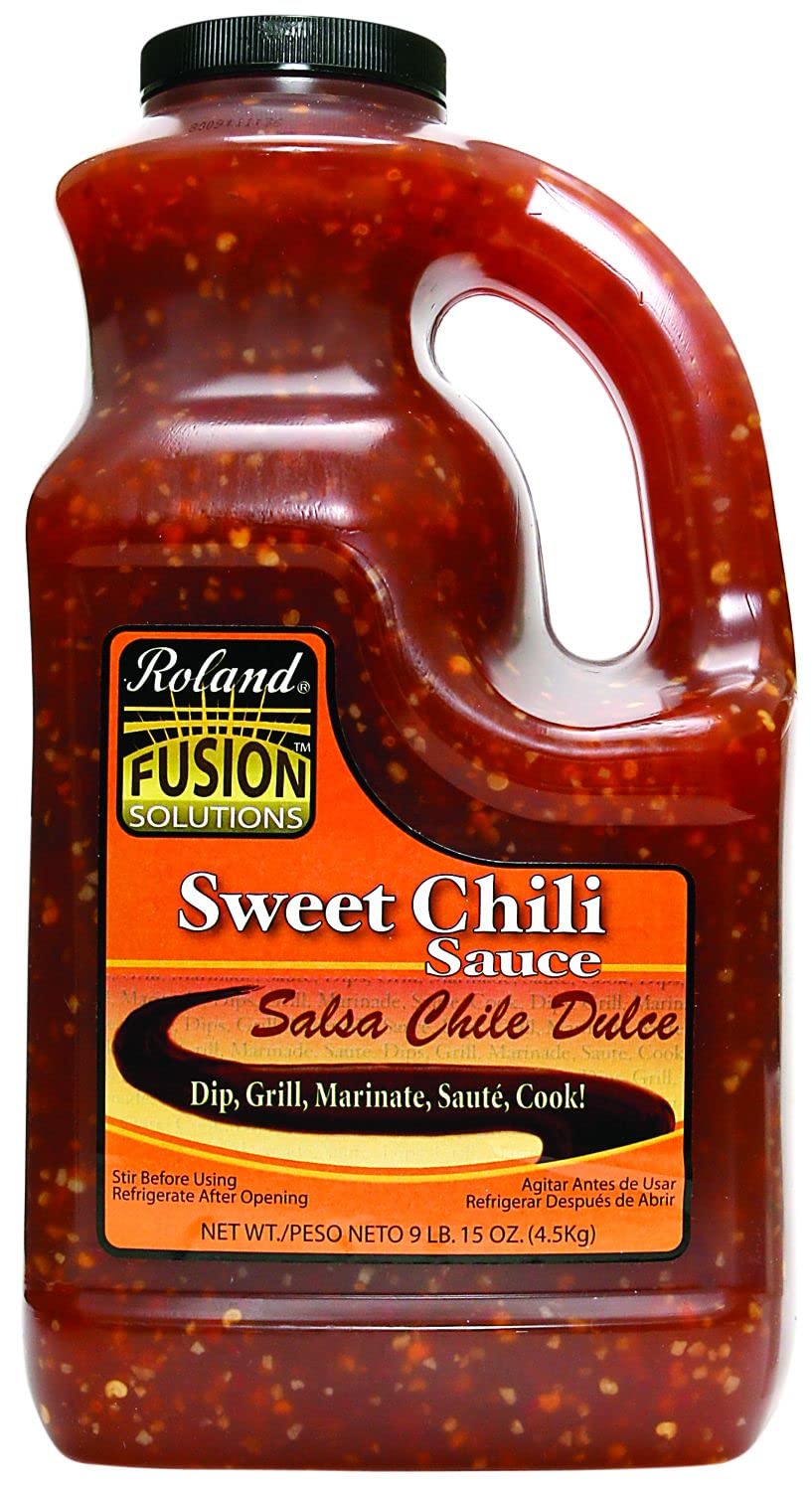 Roland Foods Fusion Solutions Sweet Chili Sauce, Specialty Imported Food, 1-Gallon Bottle