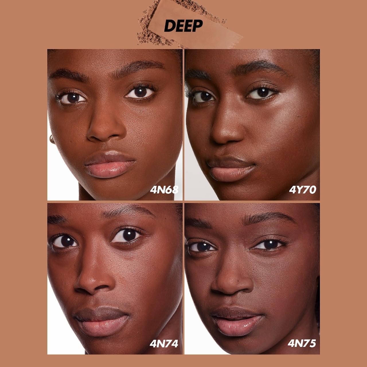 Make Up For Ever Hd Skin Matte Velvet Undetectable Longwear Blurring Powder Foundation 4N75 Truffle : Beauty & Personal Care