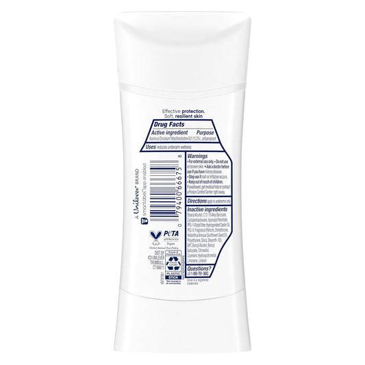 Dove Advanced Care Antiperspirant Deodorant Stick Original Clean 4 Count For Helping Skin Barrier Repair After Shaving By Boosting Ceramide Levels In Your Skin 2.6 Oz