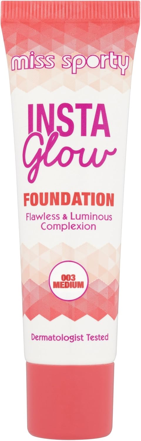 Miss Sporty Insta Glow Foundation, 30 Ml, Medium