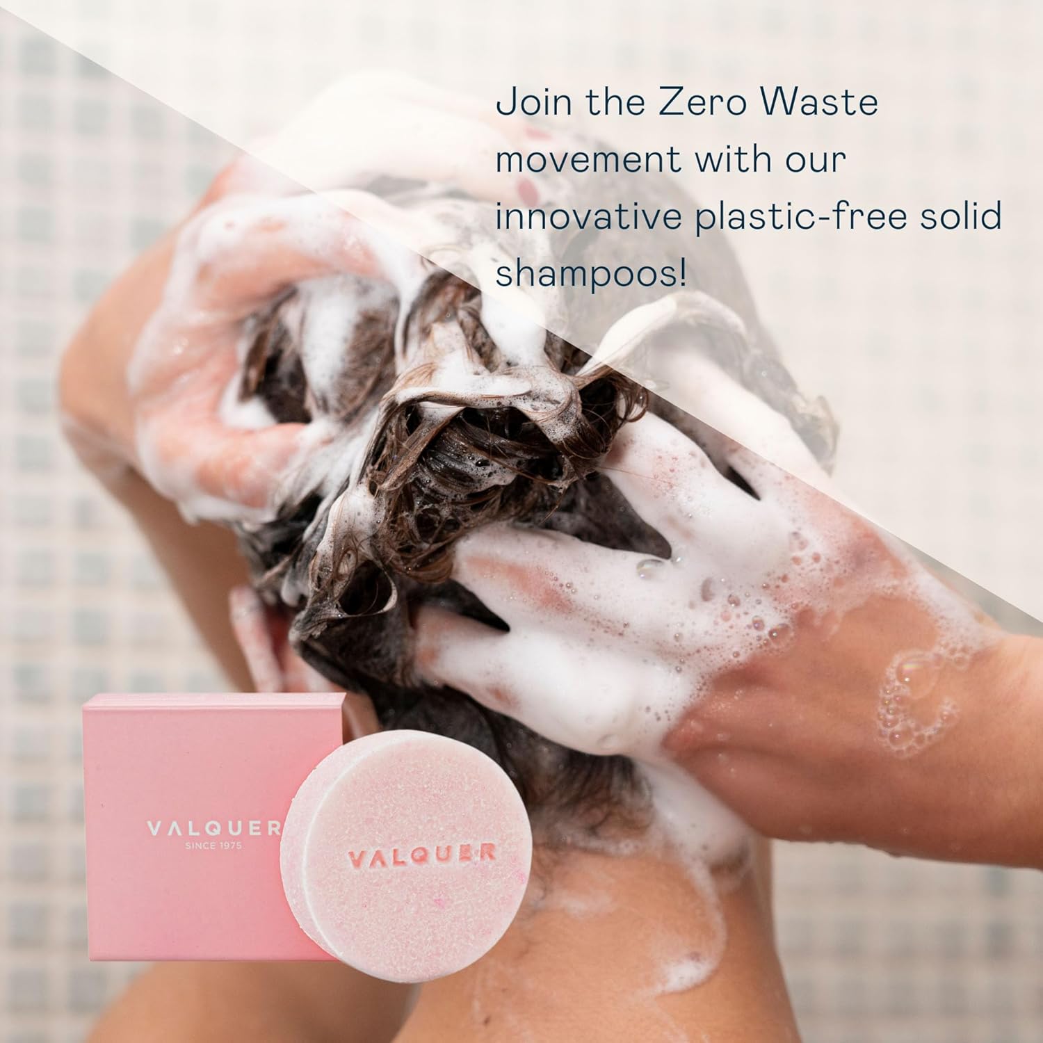 Valquer Laboratorios Petal Solid Shampoo for Dry Hair (Moisturizing and Repairing) With Coconut Oil and Aloe Vera. Formulation Zero%: Sulfate-Free, Soap-Free, Plastic-Free, Vegan - 50 Gr : Amazon.co.uk: Beauty