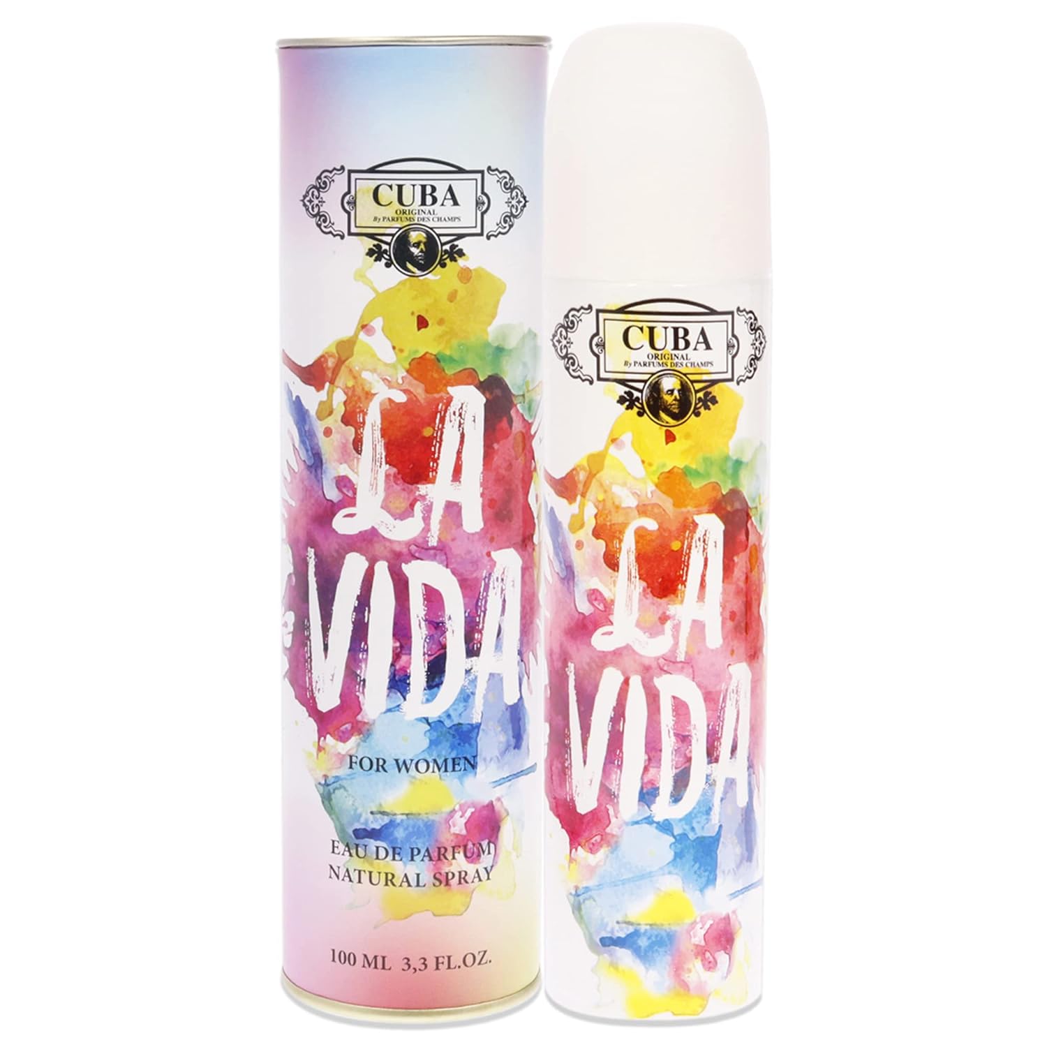 Cuba La Vida Eau De Parfum Spray | Fragrance For Women, 3/3 Ounce (I0080103)