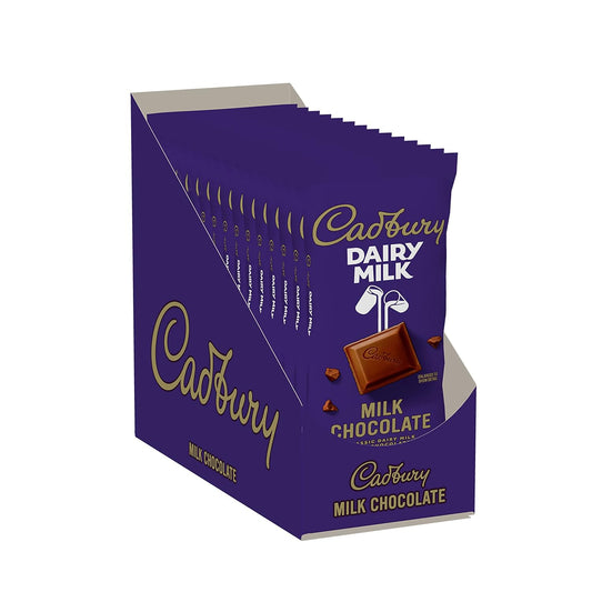 Cadbury Dairy Milk Milk Chocolate Candy Bars, 3.5 Oz (14 Count)