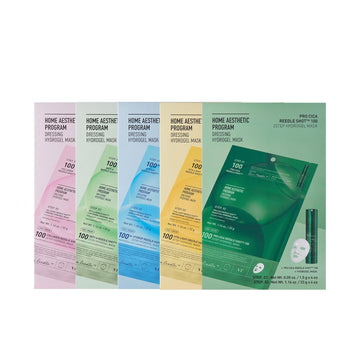 Vt Cosmetics Reedle Shot 100 2-Step Hydrogel Mask (Collagen 4Pcs, Reti-A 4Pcs, Hydrop 4Pcs, Vita-Light 4Pcs, Pro Cica 4Pcs)