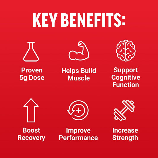 Force Factor Creatine Gummies, Creatine Monohydrate For Muscle Gain, More Strength, And Faster Recovery, Clinically Studied Creatine 5G Dose, Mixed Berry, 30 Servings