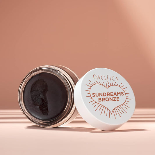 Pacifica Beauty | Sun Dreams Matte Cream Bronzer + Contour - California | High Pigmented Formula, Long-Lasting | Face + Body Makeup | Glowing Skin | Lightweight, Blendable, Buildable | Vegan