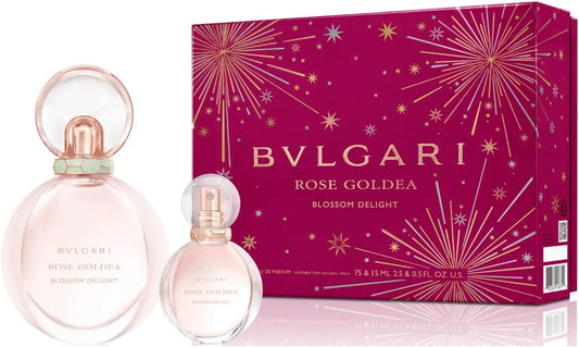New: Bulgari Rose Goldea Blossom Delight 75Ml Edp Spray / 15Ml Edp Spray
