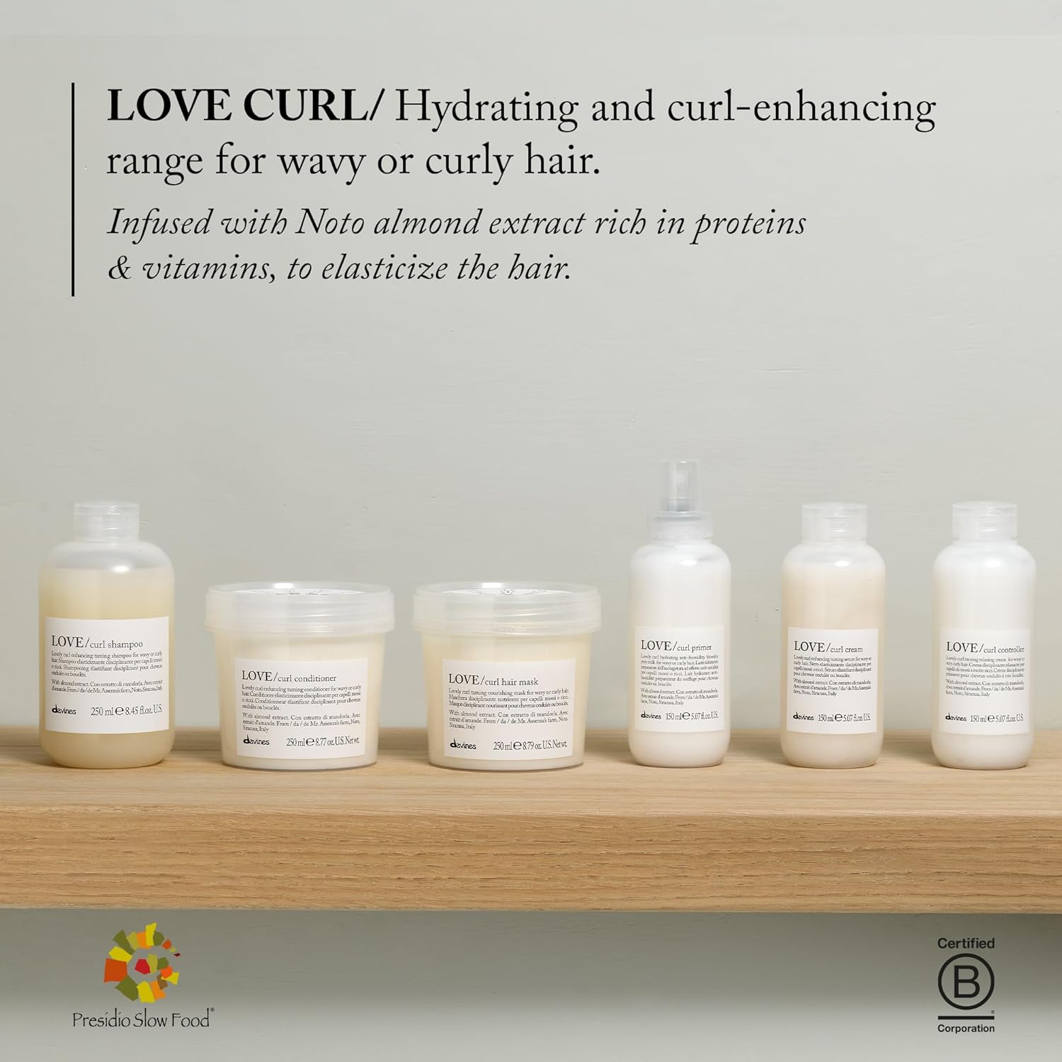 Davines Love Curl Cleansing Cream, All In One Shampoo And Conditioner, Soften And Hydrate Wavy And Curly Hair, 16.9 Fl. Oz : Beauty & Personal Care