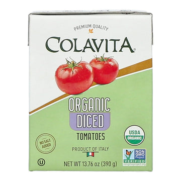 Colavita Recart Tomatoes - Organic Diced, 13.76oz Recart