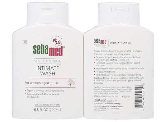 Sebamed Feminine Intimate Wash, 2 Pack