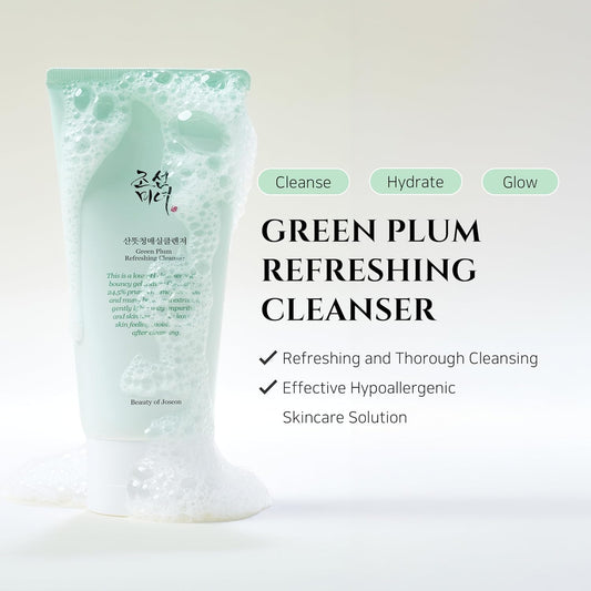 Beauty Of Joseon Green Plum Refreshing Cleanser (100Ml, 3.38 Fl.Oz.)
