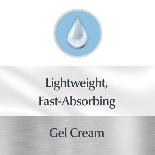 Eucerin Daily Hydration Gel Cream, Fragrance Free Body Moisturizer For Dry Skin, Enriched With Provitamin B5 And Sunflower Oil, 12 Oz Jar