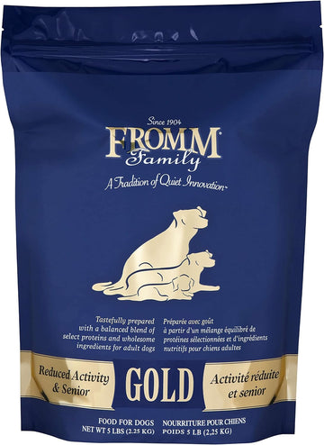 Fromm Gold Nutritionals Senior Dry Dog Food, 5-Pound Bag