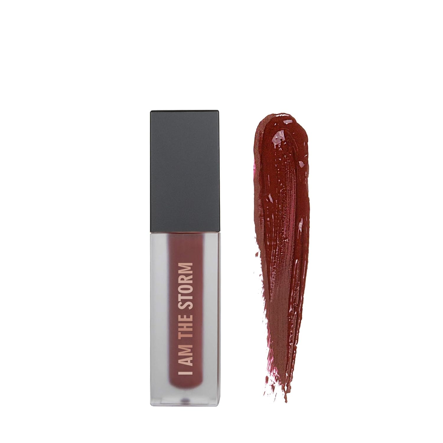 Realher Matte Liquid Lipstick - I Am The Storm - Dark Brown - Highly Pigmented, Long-Lasting, Ultra-Matte, Smear Resistant : Beauty & Personal Care