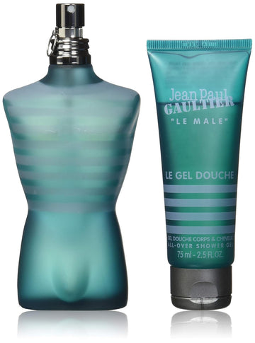 Jean Paul Gaultier Le Male 2 Pc Set 4.2 Edts, 2.5 Sg