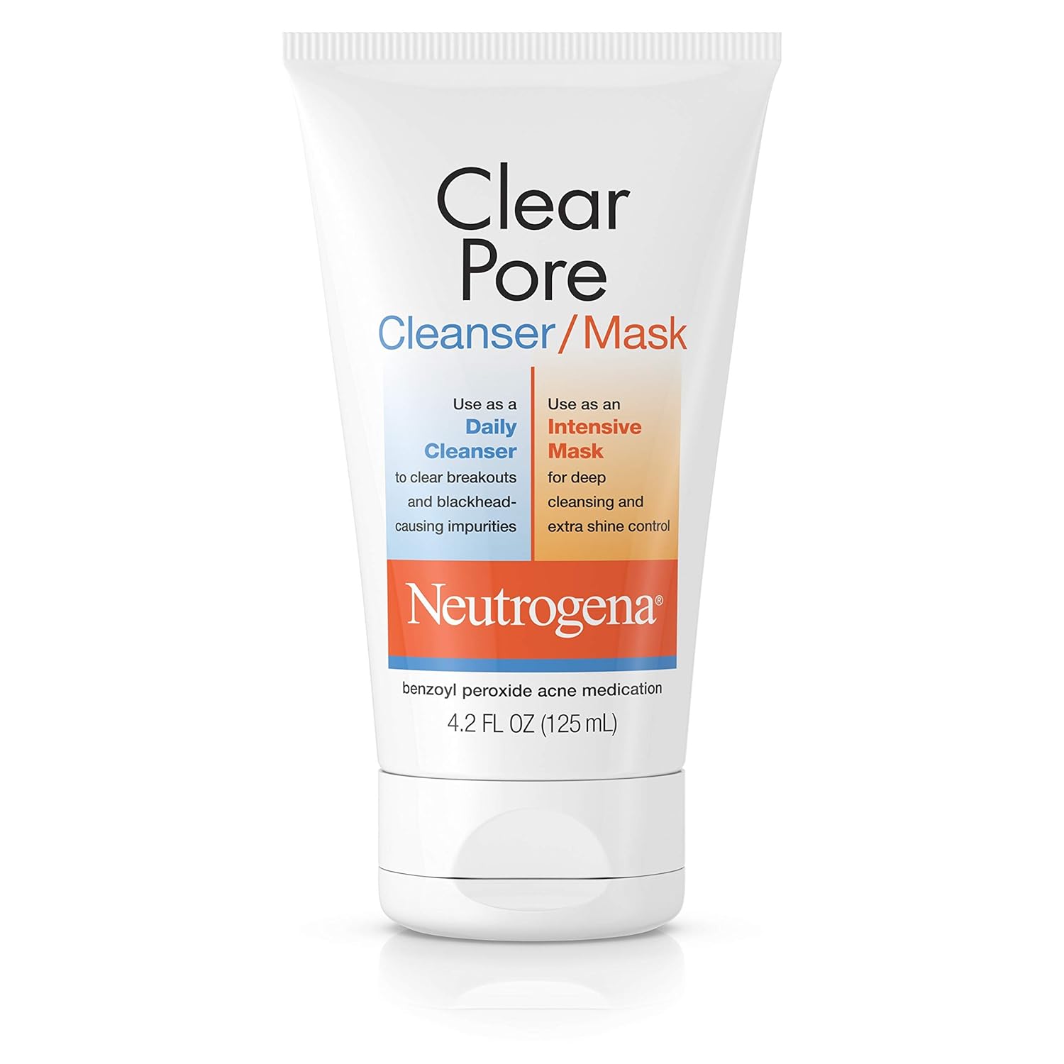 Neutrogena Clear Pore Cleanser/Mask, 4.2 Ounce