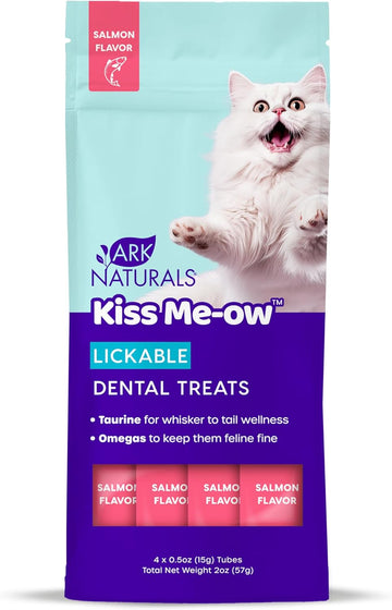 Ark Naturals, Kiss Me-Ow Lickable Salmon, 2 Oz