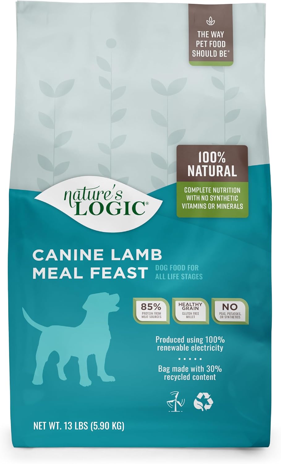Nature'S Logic Dog Food Canine Meal Feast, Lamb