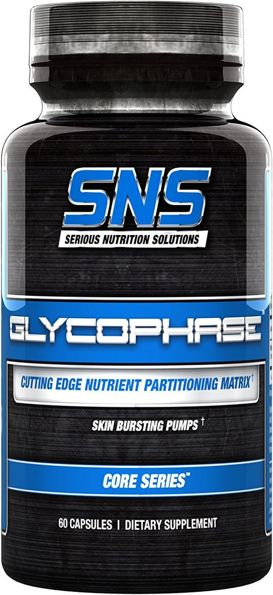 Serious Nutrition Solution Glycophase Dietary Supplement Capsules, 120 Veggie Capsules : Health & Household