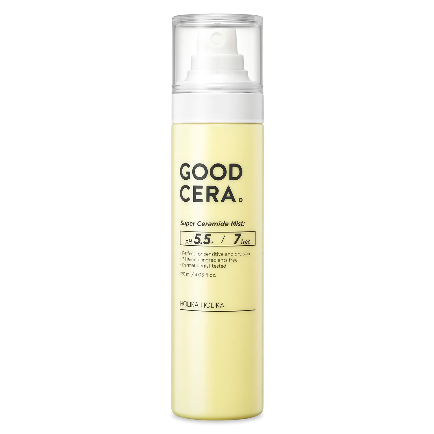 Holika Holika Good Cera Super Ceramide Mist | Face Mist Hydrating Spray W/Fermented Ceramides (4.05 Fl Oz)