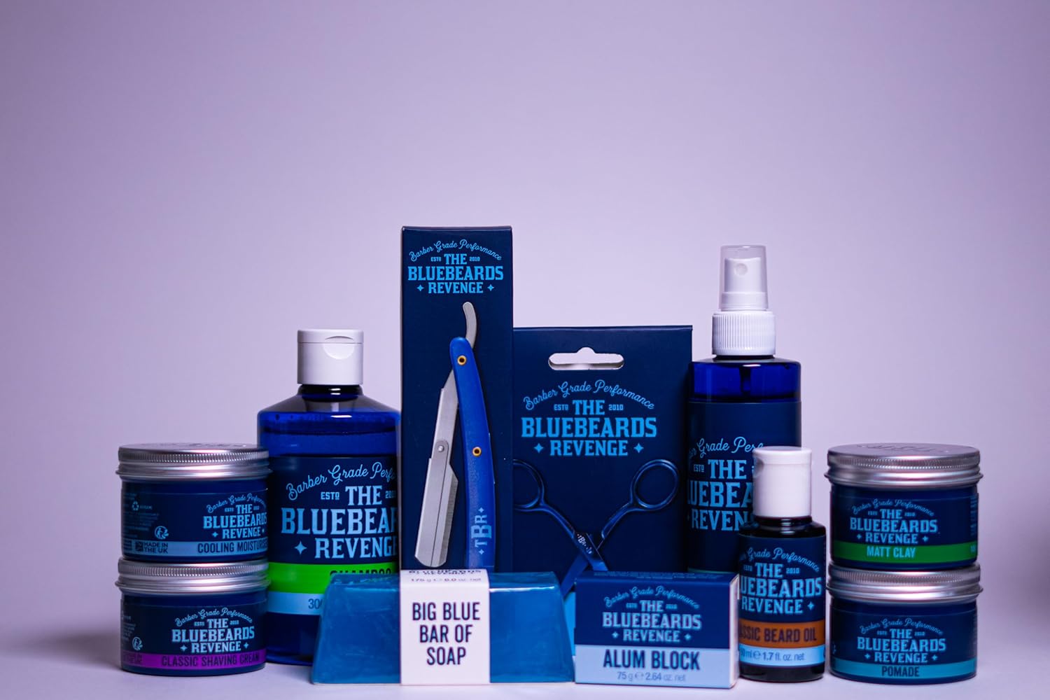 The Bluebeards Revenge Big Blue Men's Soap Bar, Mens Moisturising Hand And Face Soap Bar For Men175g 2 Pack : Amazon.co.uk: Beauty