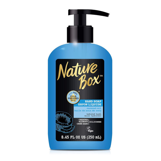 Liquid Hand Soap - For Hydrated Hands, With 100% Cold Pressed Coconut Oil, 8.45 Ounce