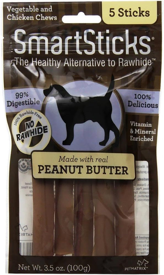 SmartBones SmartSticks, Treat Your Dog to a Rawhide-Free Chew Made With Real Meat and Vegetables : Pet Treat Bones : Pet Supplies