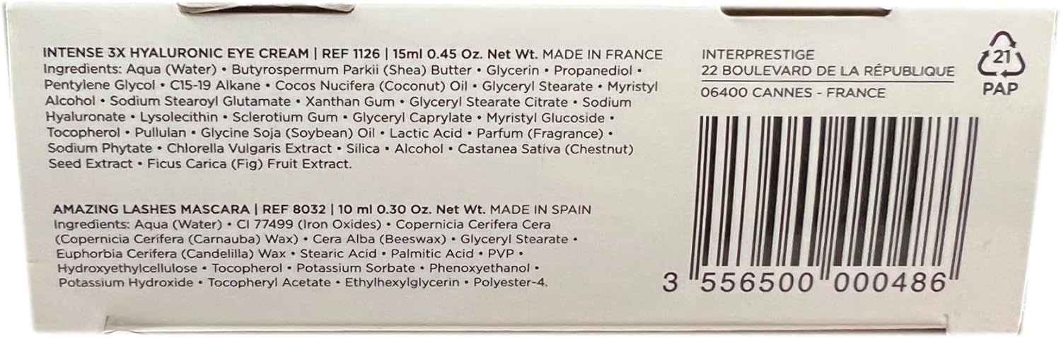 Christian Breton Paris All About Your Eyes Mascara And Eye Cream Set