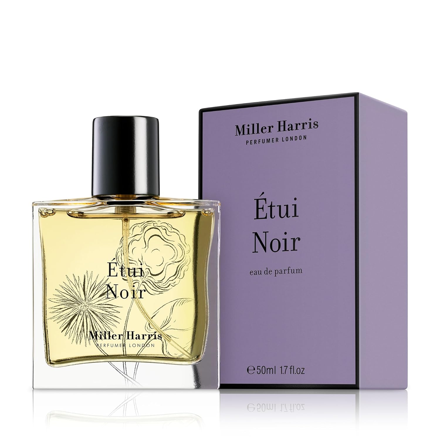 Miller Harris Etui Noir Eau De Parfum | Leather Perfume (1.7 Fl Oz) : Beauty & Personal Care