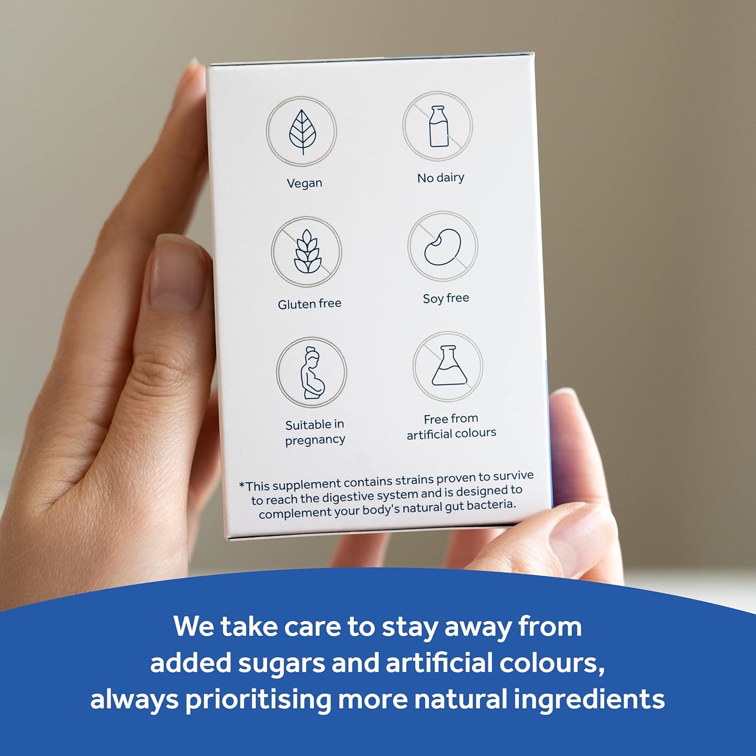Optibac Probiotics Every Day Extra - High Strength Vegan Digestive Probiotic Supplement With 20 Billion Bacterial Cultures - 30 Capsules : Health & Household