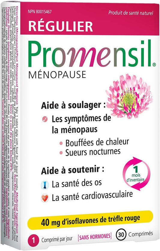 Promensil Menopause, Regular Strength 40mg, 30 count pack : Health & Household