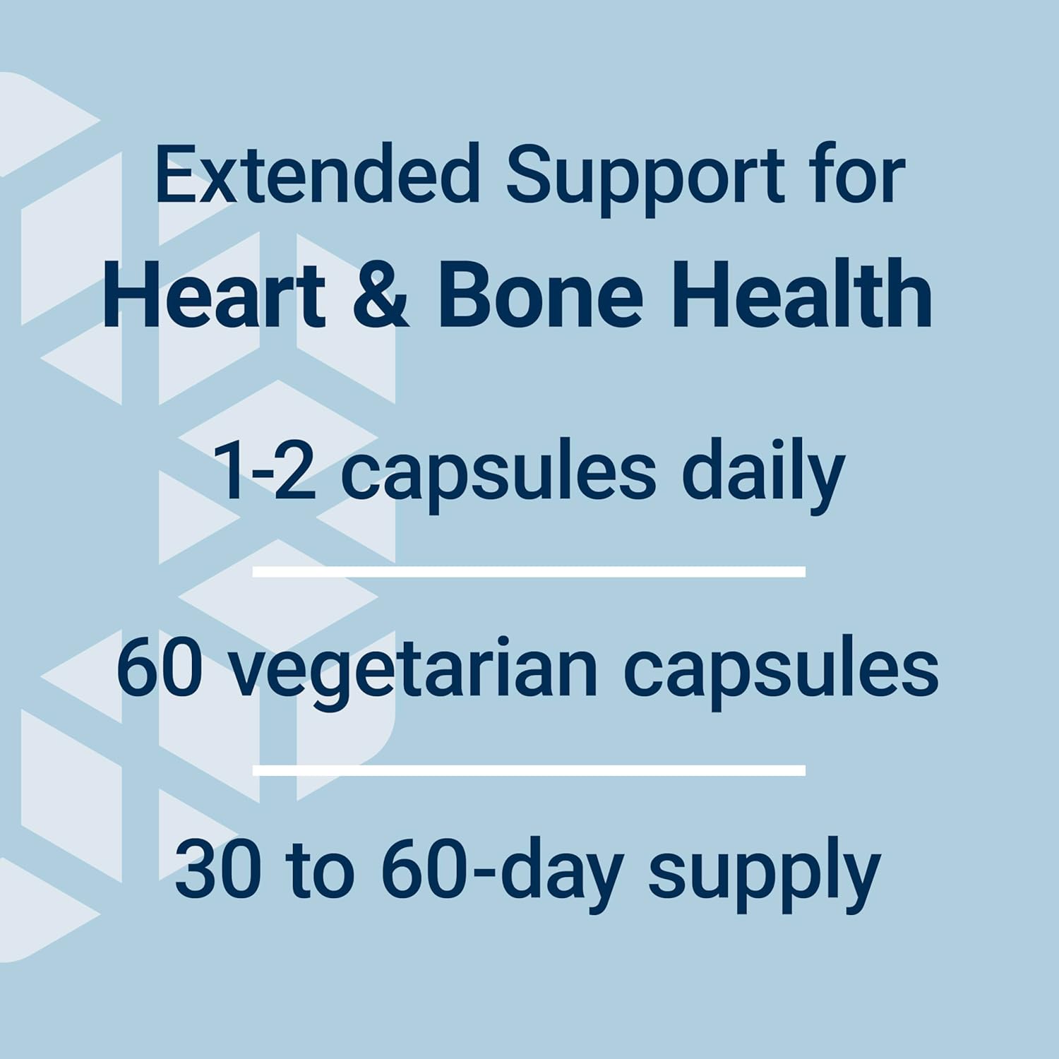 Life Extension Extend-Release Magnesium, prolonged heart & bone health support, cardiovascular & blood pressure health support, bioavailable formula, gluten-free, non-GMO, vegetarian, 60 capsules : Health & Household