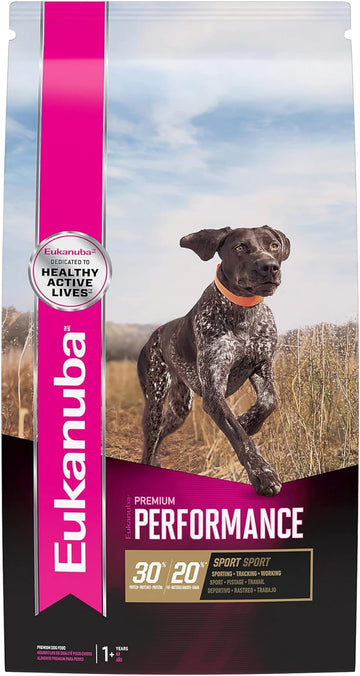 Eukanuba Premium Performance 30/20 Sport Dry Dog Food, 4.5 Lb