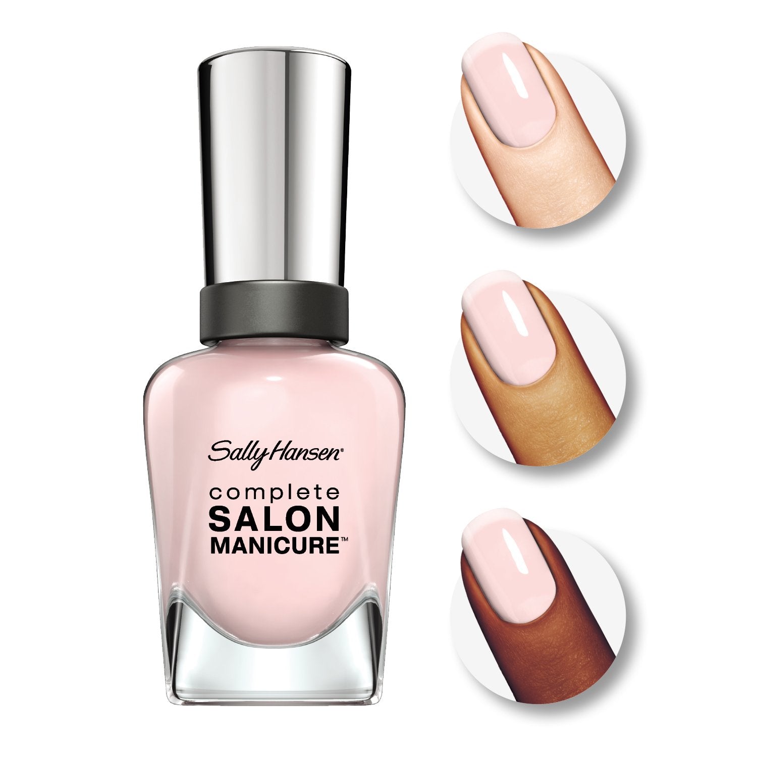 Sally Hansen Complete Salon Manicure, Shell We Dance, 0.5 Fl Oz : Nail Polish : Beauty & Personal Care