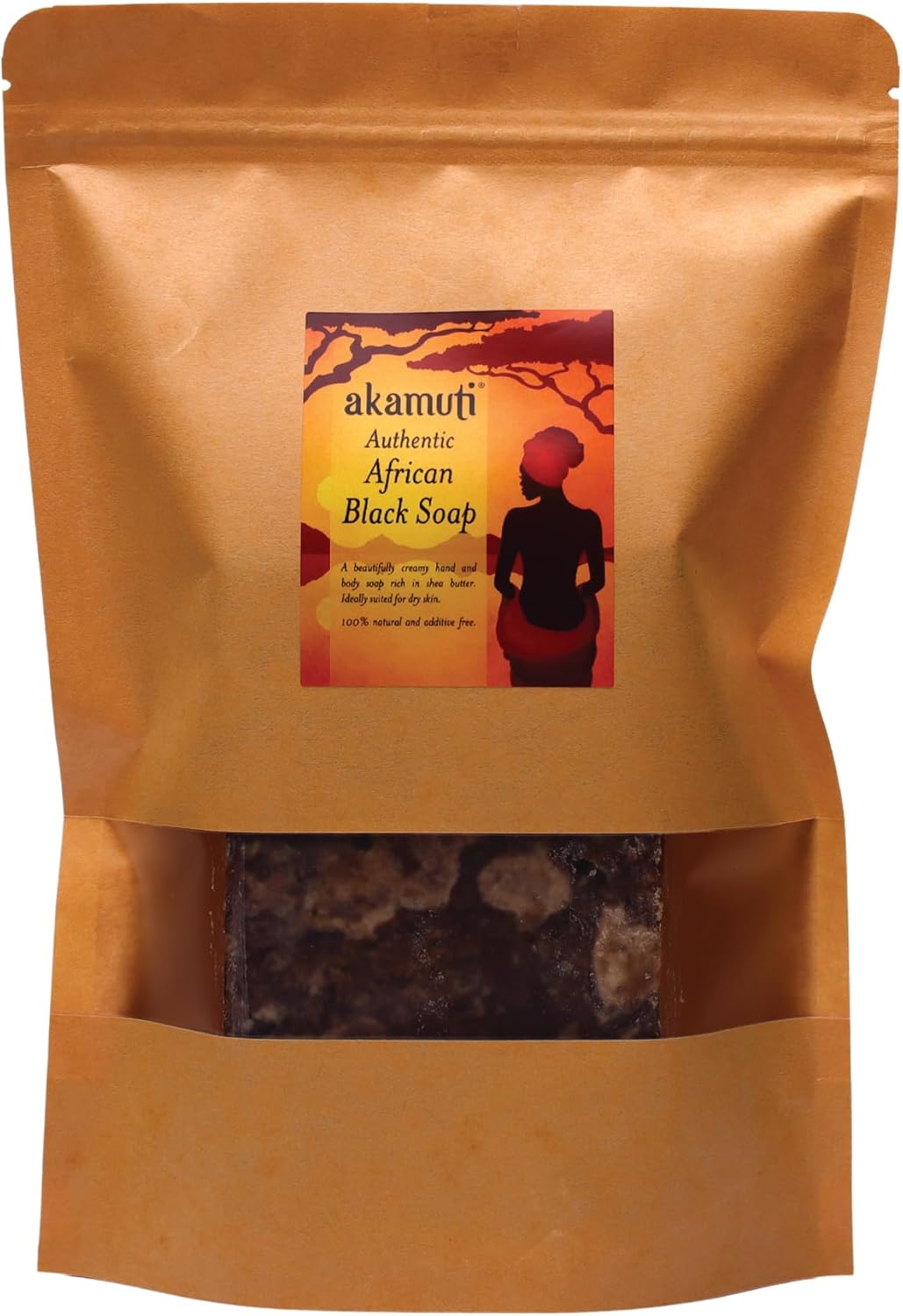 Akamuti African Black Soap 500G