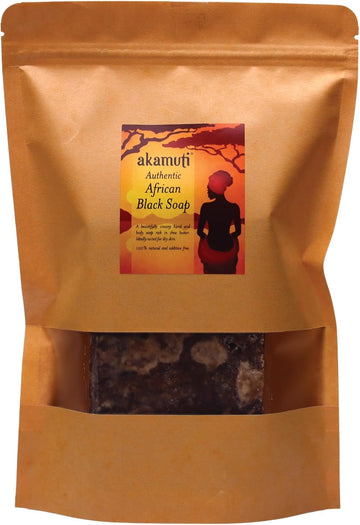 Akamuti African Black Soap 500G