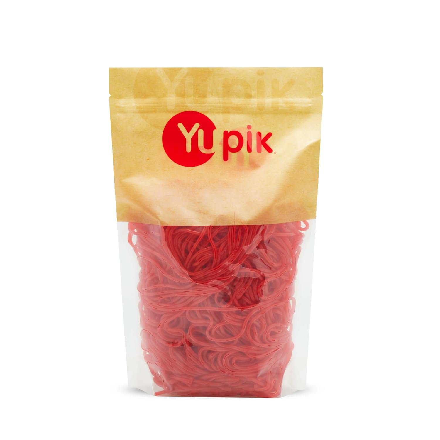 Yupik Dutch Strawberry Licorice, Classic Candy, 2.2 lb, Pack of 1