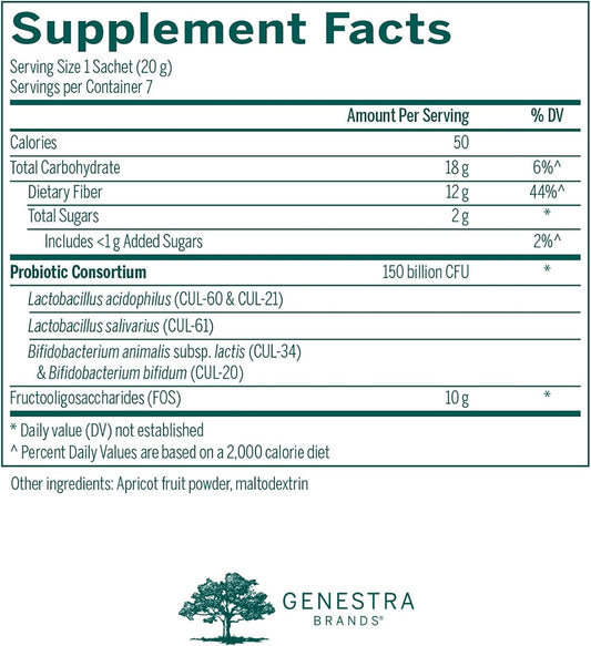 Genestra Brands Hmf Replete | Probiotic Formula To Support Healthy Gut Flora | 7 Sachets