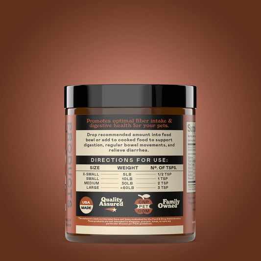 Complete Natural Products Organic Pumpkin Powder For Pets - 4Oz - Pure Organic Pumpkin Powder
