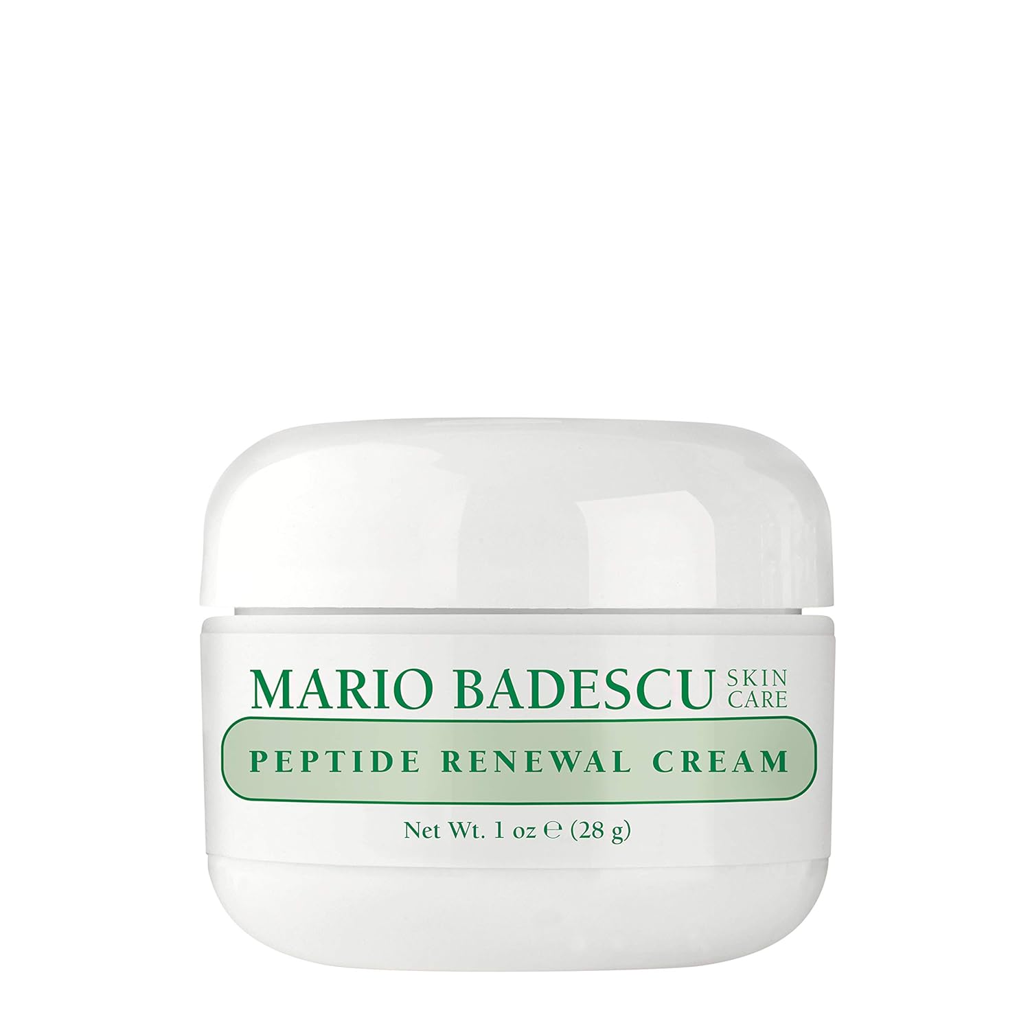 Mario Badescu Peptide Renewal Cream For Combination, Dry And Sensitive Skin | Anti-Aging Face Cream Formulated With Palmitoyl Tripeptide-1 & Sodium Hyaluronate | 1 Ounce