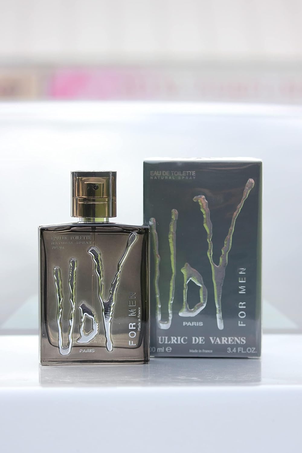 Udv Blue By Ulric De Varens For Men Eau De Toilette Spray, 3.4-Ounces : Beauty & Personal Care