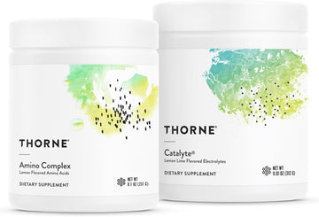 Thorne Performance Essentials Bundle - Amino Complex Lemon & Catalyte Lemon Lime - 30 Servings